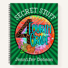 Cuaderno De vuelta a la escuela cuarto grado