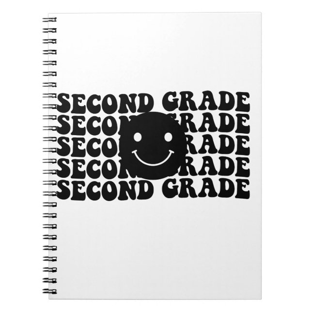 Cuaderno De vuelta a la escuela de segundo grado (Frente)