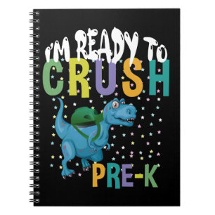 Cuaderno De vuelta a la escuela Estoy listo para aplastar P