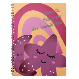 Cuaderno De vuelta a la escuela Feliz sonrisa Estrella de l