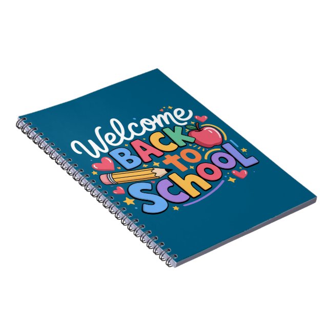 Cuaderno De vuelta a la escuela maestro primer día de escue (Lado Derecho)