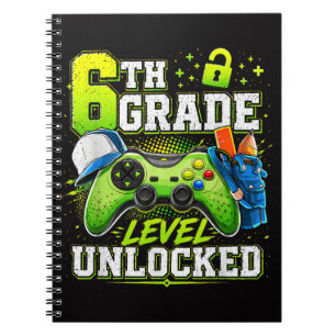 Cuaderno De vuelta a la escuela nivel 6to sexto grado desbl