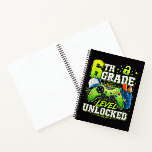 Cuaderno De vuelta a la escuela nivel 6to sexto grado desbl