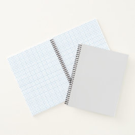 Cuaderno De Vuelta A La Escuela Simple Light Gray Authority