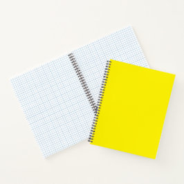 Cuaderno De Vuelta A La Escuela Simple Yellow Authority®