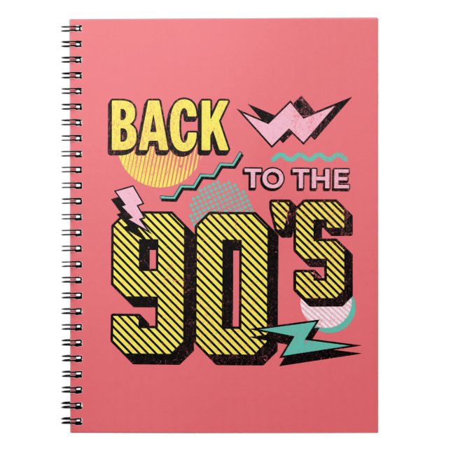Cuaderno De vuelta a los años 90 (Frente)