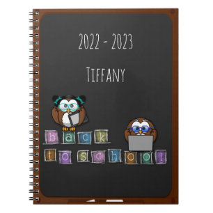 cuaderno de vuelta al cole del búho