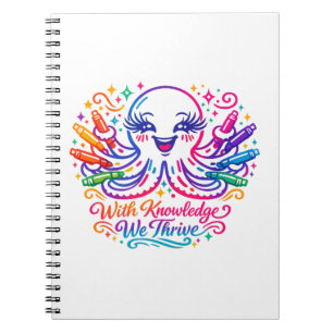 Cuaderno de vuelta al cole del simpático pulpo