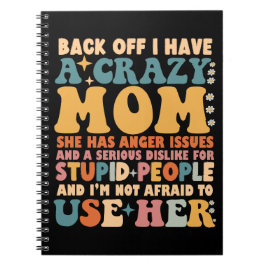 Cuaderno De Vuelta Tengo Una Mamá Loca Que Tiene Problemas