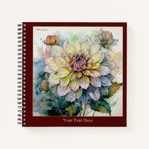 Cuaderno de Watercolor Dahlia pinnata