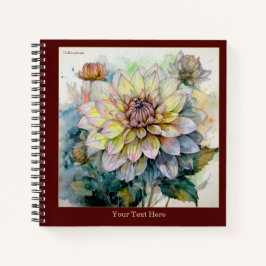 Cuaderno de Watercolor Dahlia pinnata