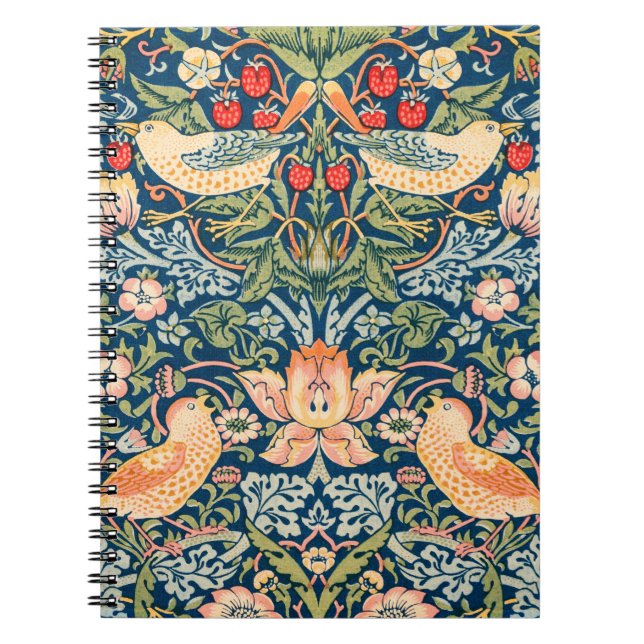 Cuaderno de William Morris, artista del ladrón de  (Frente)