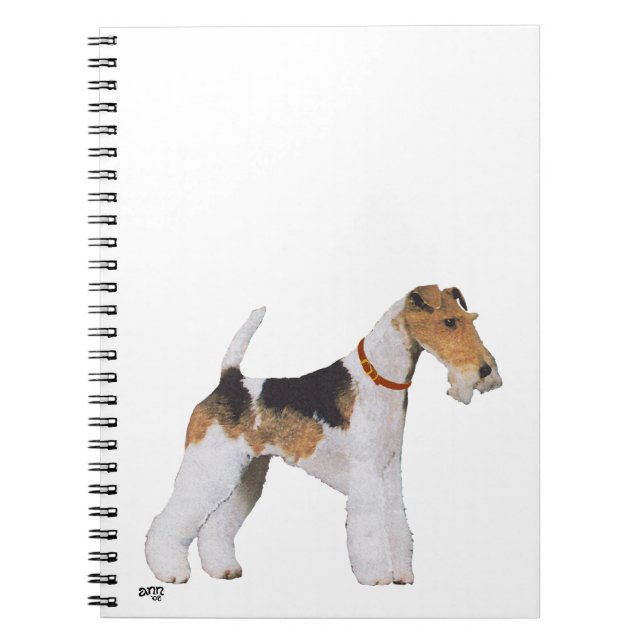 Cuaderno de Wire Fox Terrier (Frente)
