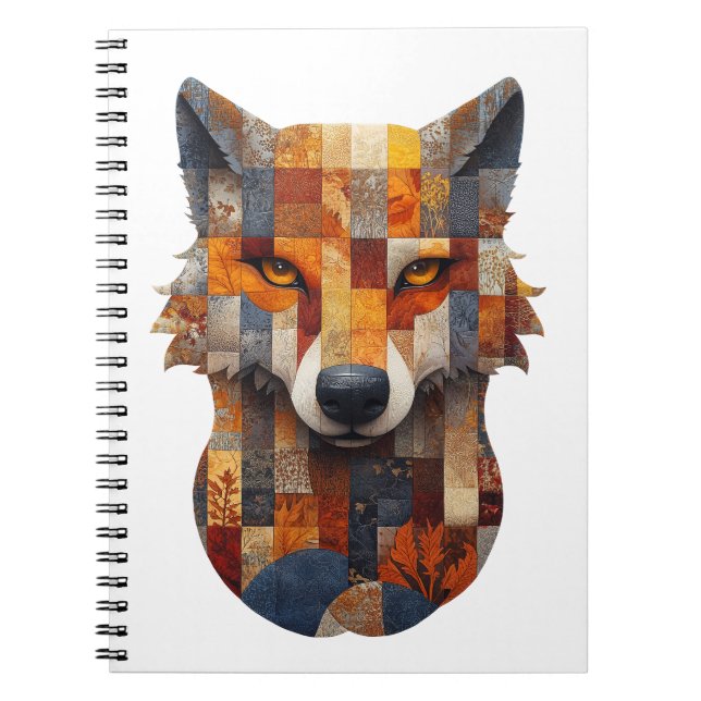 Cuaderno de Wolf en mosaico (Frente)