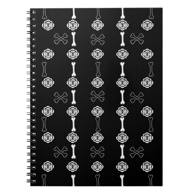 Cuaderno Dead Roses (Black & White) (Frente)