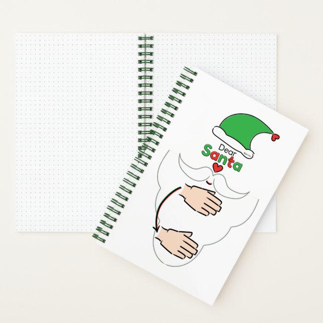 Cuaderno Dear Santa Claus in Sign Language (Interior)