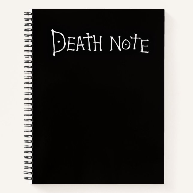 Cuaderno Death Note  (Anverso)