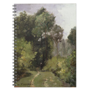 Cuaderno Debajo de los árboles, 1864 (aceite a bordo)