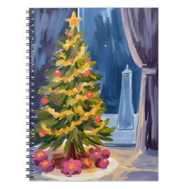 Cuaderno Debajo del árbol de Navidad