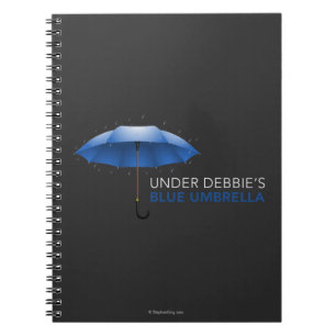 Cuaderno Debajo del paraguas azul de Debbie