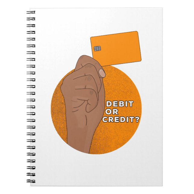 Cuaderno Débito o crédito (Frente)