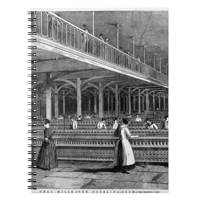 Cuaderno Decano Mills - el cuarto de duplicación, 1851 (Frente)