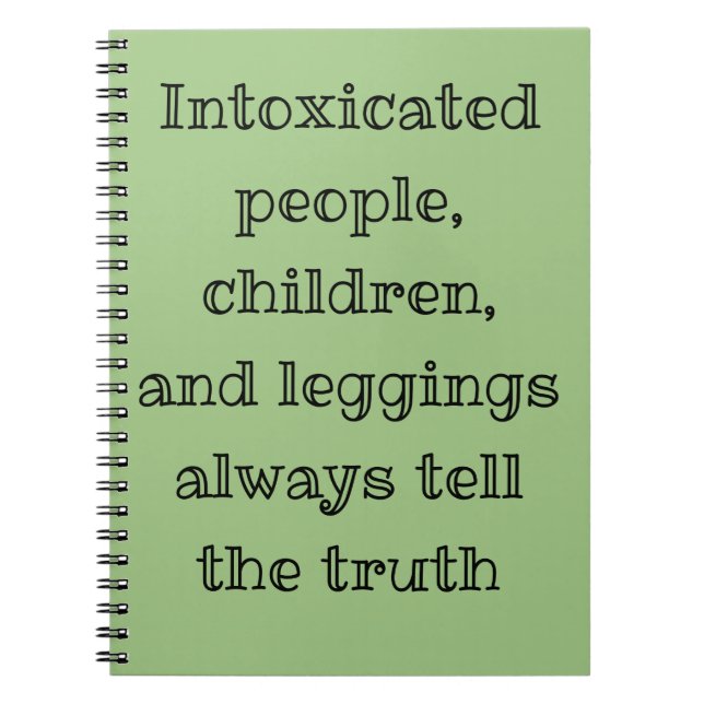 Cuaderno Decir siempre la verdad (Frente)