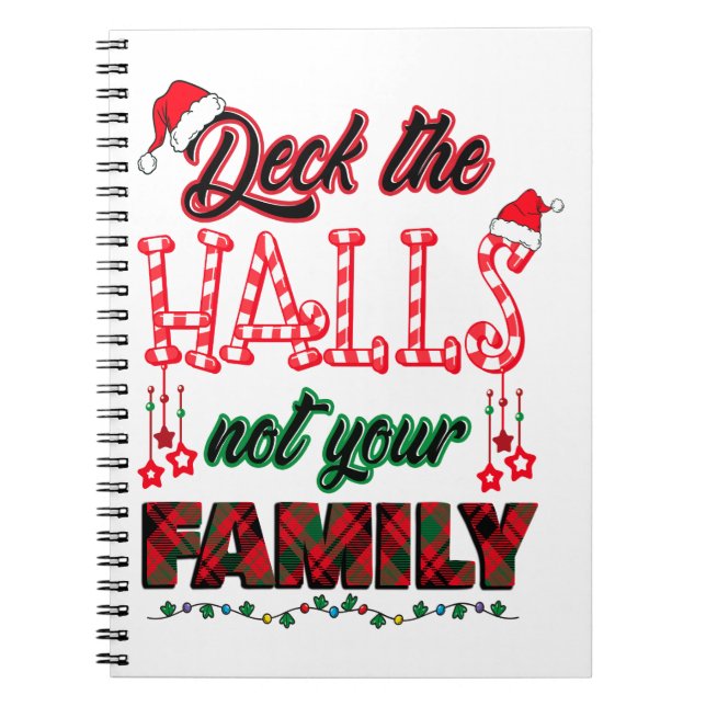 Cuaderno Deck Los Salones No Es Tu Familia (Frente)