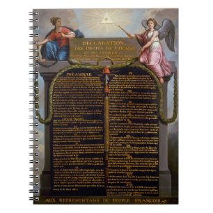Cuaderno Declaración - Derechos del hombre y del ciudadano