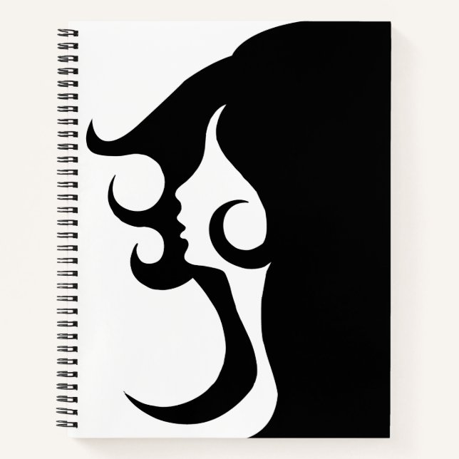 Cuaderno Deco Mod Woman (Anverso)
