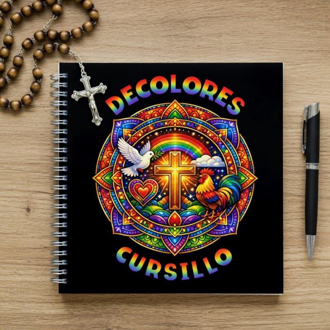 Cuaderno DeColores Cursillo Cruz Paloma Gallo Mandala (Subido por el creador)