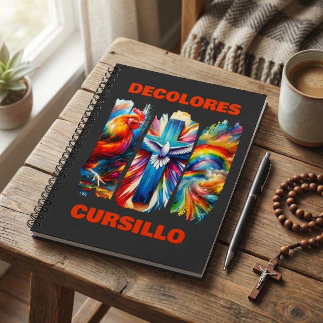 Cuaderno DeColores Cursillo Pincelada Gallo Cruz Paloma (Subido por el creador)