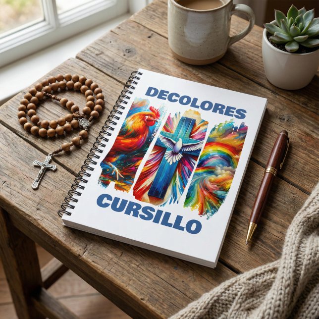 Cuaderno DeColores Cursillo Pincelada Gallo Cruz Paloma (Subido por el creador)