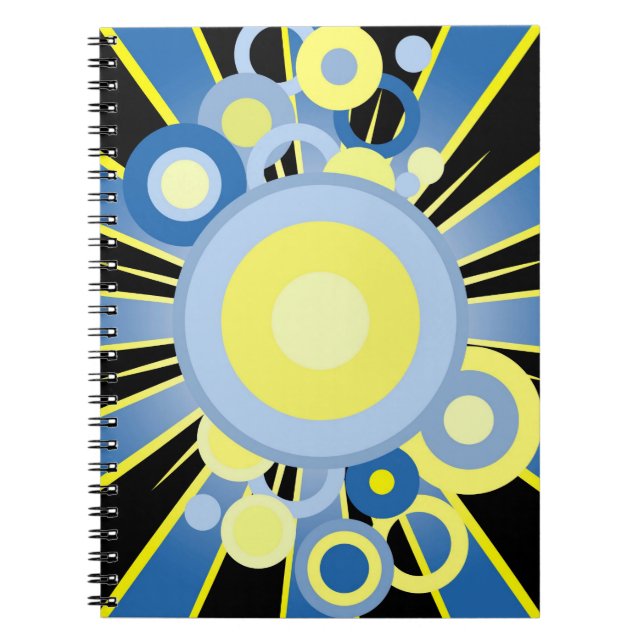 Cuaderno Decoración abstracta (Frente)
