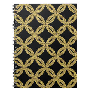 Cuaderno Decoración Art Decó Ornamento Sin Maravillas