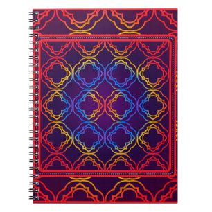 Cuaderno Decoración Con Decoración Geométrica. Sym