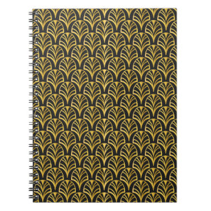 Cuaderno Decoración de arte. Papel pintado de época. japo