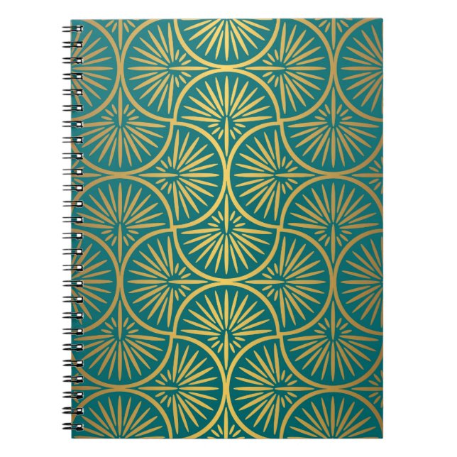 Cuaderno Decoración de arte. Papel pintado de época. japoné (Frente)