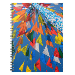 Cuaderno Decoración de banderas triangulares