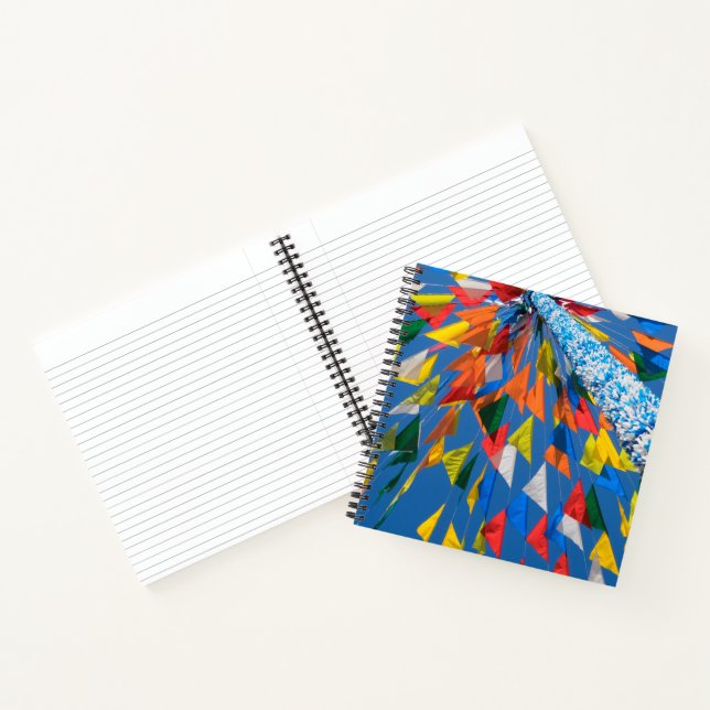 Cuaderno Decoración de banderas triangulares (Interior)