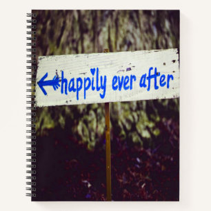 Cuaderno Decoración de boda para siempre feliz