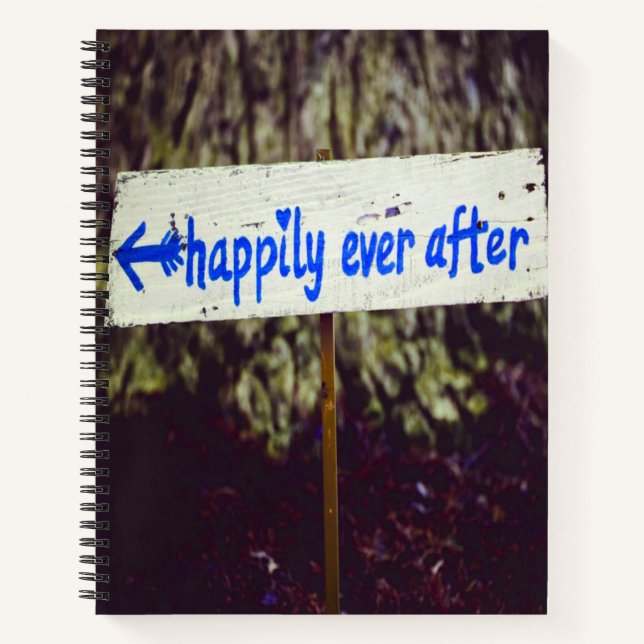 Cuaderno Decoración de boda para siempre feliz (Anverso)