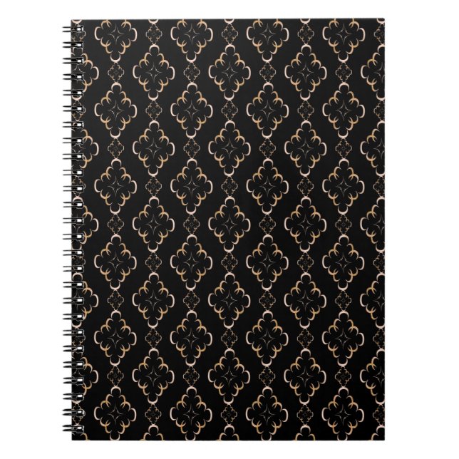 Cuaderno Decoración de estilo Art Deco. (Frente)