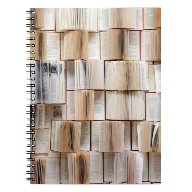 Cuaderno Decoración de libros de pared (Frente)