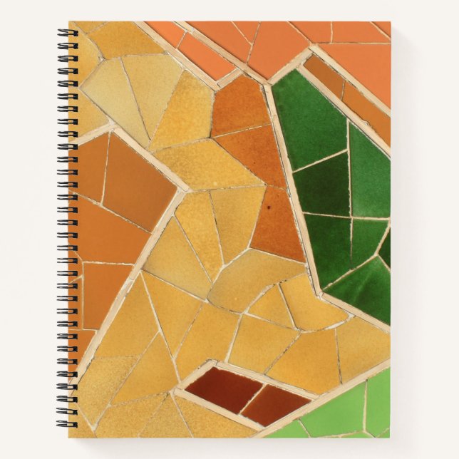 Cuaderno Decoración de mosaico (Anverso)