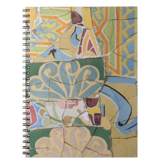 Cuaderno Decoración de mosaico (Frente)