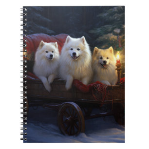 Cuaderno Decoración de Navidades esquimales americanos Snow