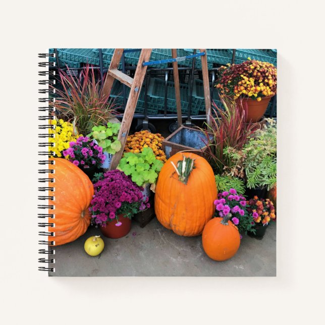 Cuaderno Decoración de otoño (Anverso)