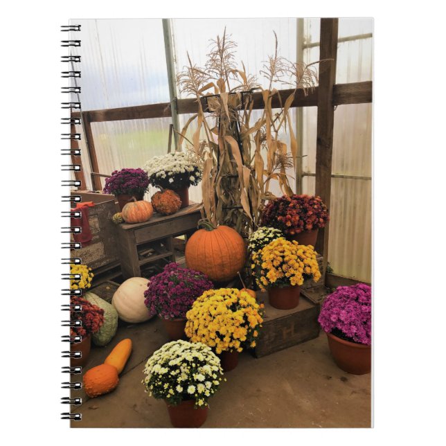 Cuaderno Decoración de otoño (Frente)