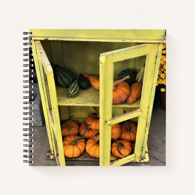 Cuaderno Decoración de otoño (Anverso)
